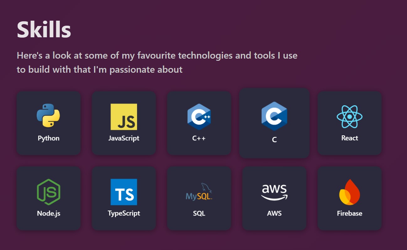 Portfolio Website